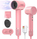 Hair Dryer Guiwigo High Speed Professional Ionic Hair Dryers with DiffuserNozzleWall Mount 3 in 1Fast DryingLow Noise200 Million Negative IonsHair Dryers for WomenMenKidsPetsGift