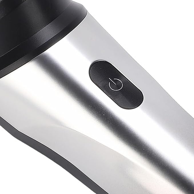Electric Beard Trimmer Cordless Groomer for Men with USB Rechargeable Includes 3 Interchangeable Heads for Precision Trimming