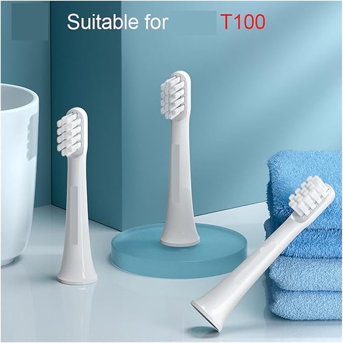Compatible for Electric Toothbrush Head T100 T300 T500 T500C Replacement Heads