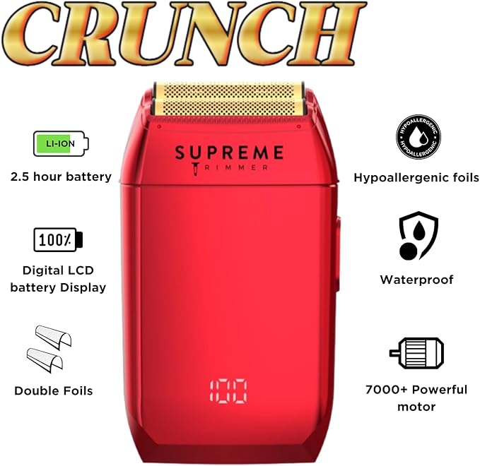 Crunch Shaver &amp Replacement Blades