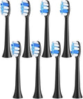 P11 T9 P80 Electric Toothbrush Heads Compatible with Toothbrush4/8/16pcs(8BLACK)