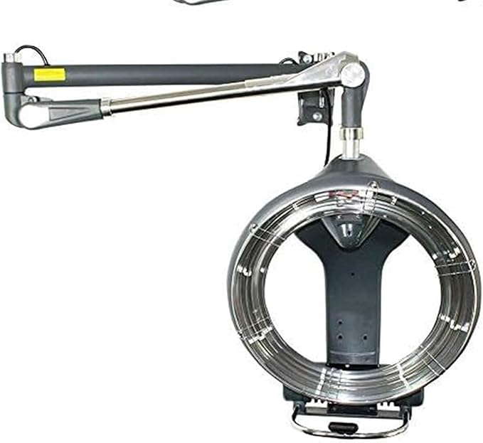 Salon Track Hair Dryer Dedicated Cold Perm Machine Digital Control Hair Dye Perm Processor Hair Dryer Accelerator with Wall Mounting System AdjustableA