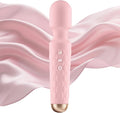 Personal Massager - 4H Max Runtime &amp Ultra-Quiet - Waterproof - 20 Modes 8 Speeds for Deep Tissue Back Massage Post-Workout Recovery and Neck Muscle Relaxation（Pink）