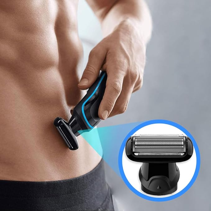 Replacement Shaver Head 81634460 for Braun Multi Grooming Body Shaver | Compatible with MGK3080 5515 5541 &amp 5544 Models