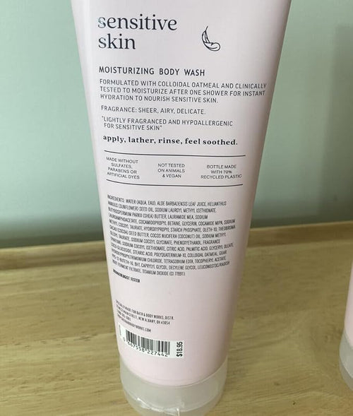 2 Sensitive Skin Colloidal Oatmeal Moisturizing bath Body Wash
