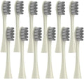 12PCS Vacuum Sealed Packed Replacement Brush HeadsCompatibility for Oclean X PRO/ Z1/ F1/ One/Air 2 /SE Soft Deep Cleaning(12pcs Beige)