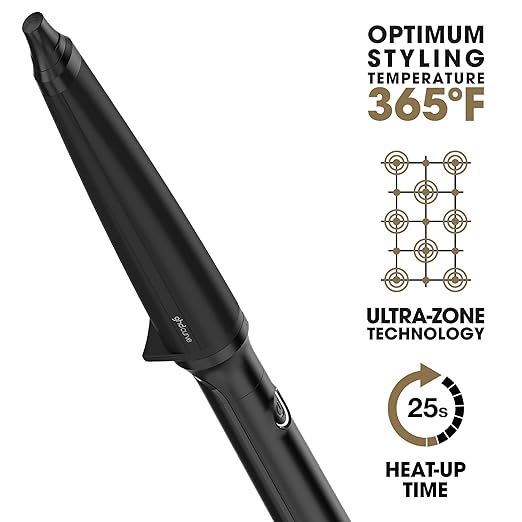 ghd Curve® Professional Hair Curling Irons &amp Wands | Soft Waves Classic and Tight Curls | 0.5 –1.5 Inch Barrels’ | 365ºF Styling Temp Preventing Heat Damage + Auto Sleep Mode