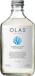 Olas Alcohol Free Mouthwash &amp Oral Rinse - Marine Bio-Active Mouth Rinse With Essential Oils &amp Antioxidants for a Healthy Oral Microbiome - Fluoride Free Natural Mouthwash (200 ml)