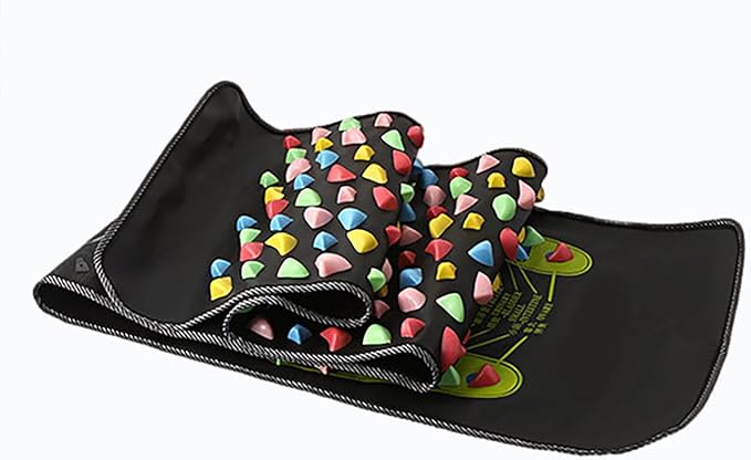 Walking Stone Foot Acupoint Massage Pad Foot Massage Pad Acupoint Massage Pad Promotes Blood Circulation Suitable for Indoor and Outdoor Use (68.9 inch)