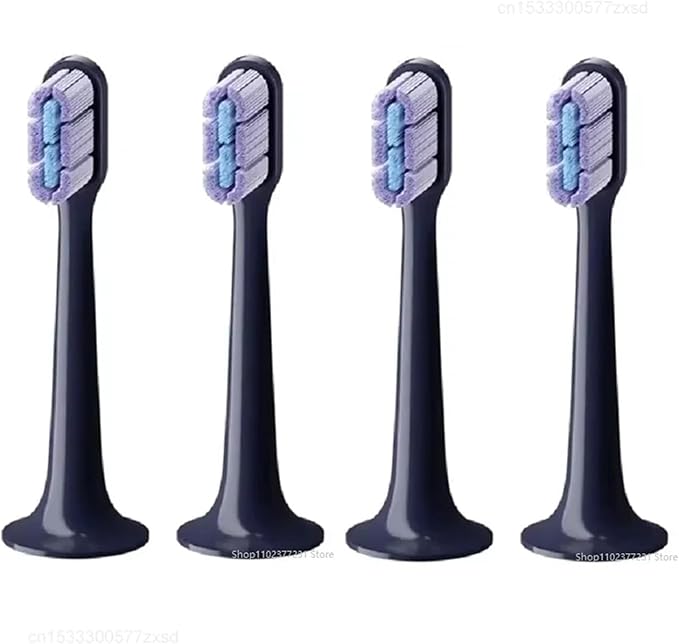 Compatible for Original Xiaomi Mijia Toothbrush Head T700 Sonic Electric Waterproof Soft Bristles Replacement Brush 2/4/6Pcs(2pcs)