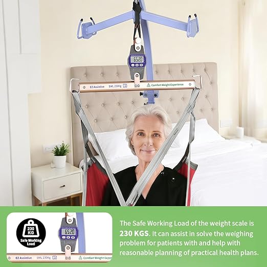 Patient Weight Scale for Bedridden PatientUniversal Lift Scale for Hospital or Home CareSafe Weight Load 500LBS