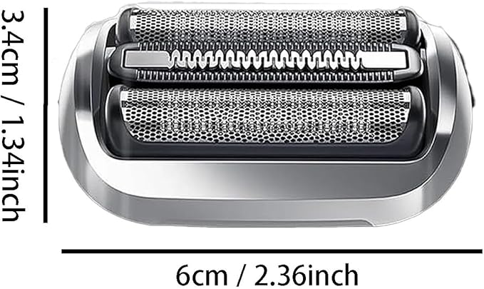 74S Replacement Shaver HeadsCompatible For Braun Series 7 Replacement Head Suitable For 7120s 7125s 7127cs 7171cc 7175cc 7185cc(74S-1pc)