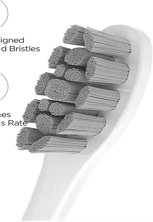 Replacement Brush Head Compatible for Oclean X/X PRO/ Z1/ F1/ One/Air 2 Toothbrush Heads with Bristle nozzles(Oclean P1C13 2PCS)
