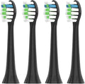 Compatible for Imay P7/P8/P9/P10/P11/P15/P20/P30/K10 Electric Toothbrush Head Bristle Replacement Brush Heads Nozzles(4PCS Black)