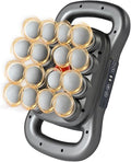 Back Massager for Relief Deep Tissue with Heat 16 Heads Hands-Free Electric Back Massager with 9 Modes &amp 9 Levels Deep Tissue Massage Gun for Pain Relief Portable for Home &amp Office Use
