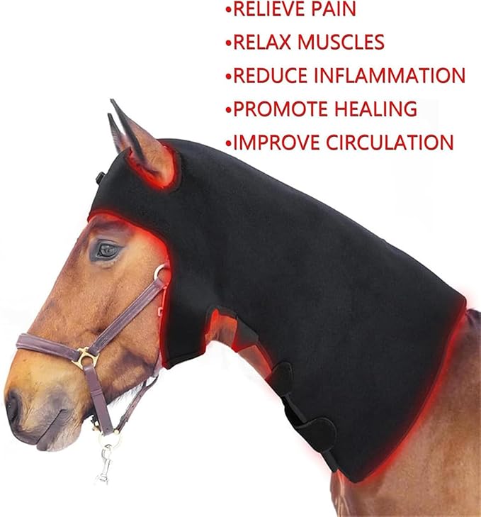 LED Red Light Therapy Device Red Light Therapy Equipment for Horses for Horse Head and Neck Relaxation and Recovery Therapy