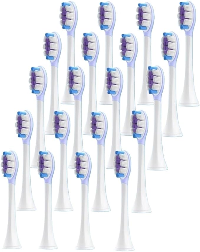 9Models Toothbrush Head CCompatible for with Sonicare HX3/HX6/HX9 Series Models(20pcs 904-G)