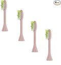 Electric Toothbrush Accessory Toothbrush Head. Compatible for Philips HY1100 HY1200 BH1022 ONE110 Series Electric Toothbrush(4pcs Pink) ﻿