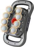 Back Massager for Relief Deep Tissue with Heat 8 Heads Hands-Free Electric Back Massager with 9 Modes &amp 9 Levels Deep Tissue Massage Gun for Pain Relief Portable for Home &amp Office Use