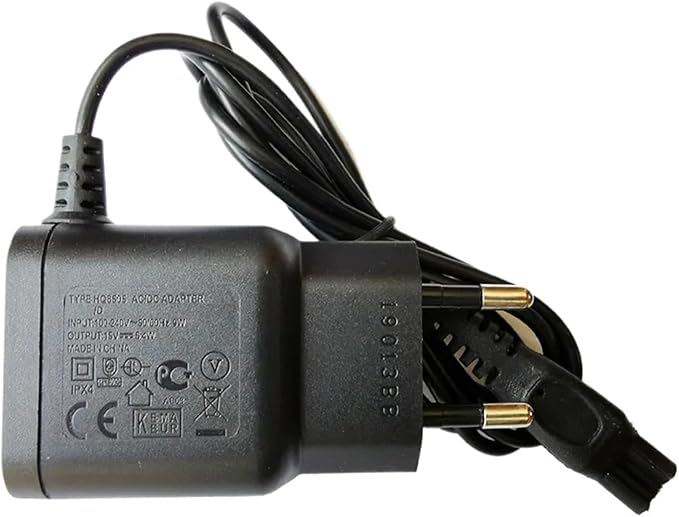 A61K Wall EU Plug Ac Power Adapter ChargerCompatible for PhilipsElectric Shaver Adapter for HQ8505/6070/6075/6090 Shaving Machine.