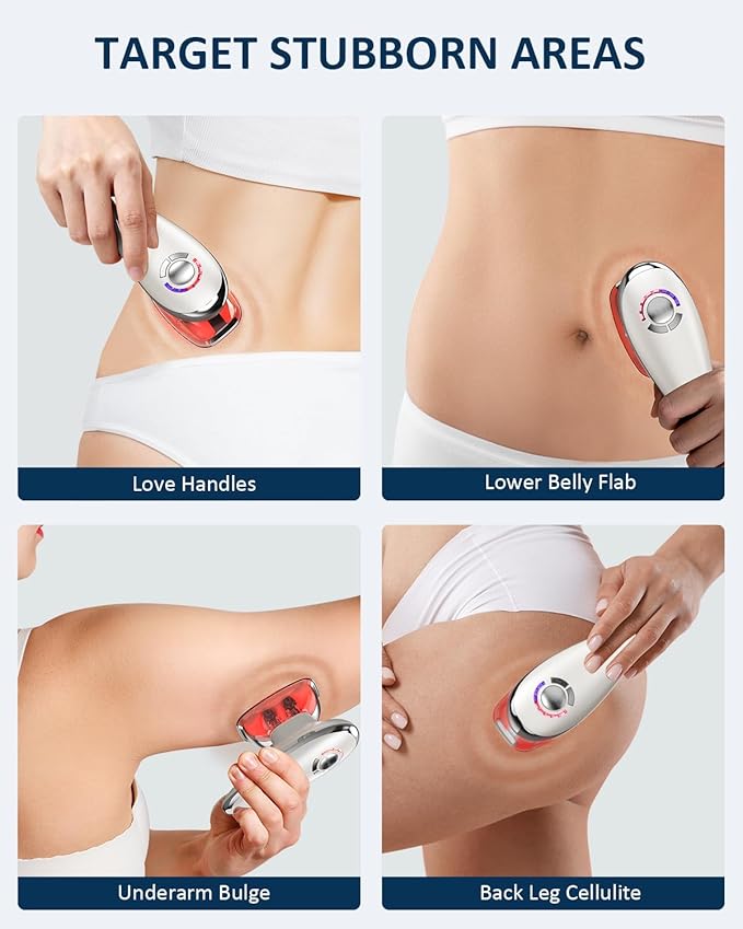 Portable Body Sculpting Machine: Valentines Day Gifts for Her Him Birthday Gifts for Women Men Mom Cordless Cellulite Removal Machine Anti Cellulite Massage Tool for Belly Arms Legs Waist