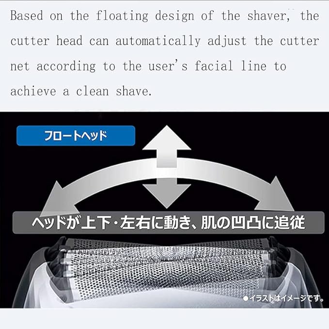 Replacement Shaver Inner Blade for Panasonic ES-LL41 / ES-RT37 / ES-LT41 / ES-SL83 / ES-SL33 / ES-RT77 / ES-SL41 / ES-SWLT2 ARC3 Electric Razor - Men's 3-Blade Trimmer Accessories