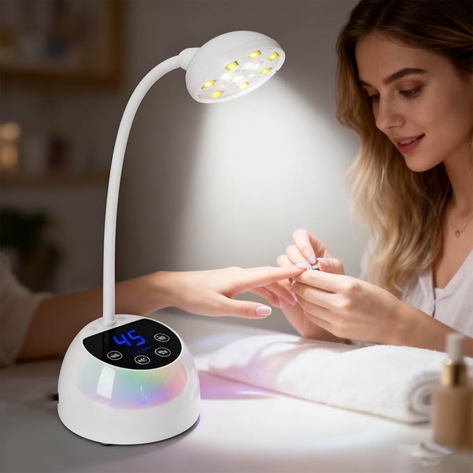 Mobile Transducer Unguis Dryer Rechargeable Battery Run Rapid Curing Light for Gel Rub and Polyacrylate Hoofs Plan Professional Rechargeable Unguis Lamp