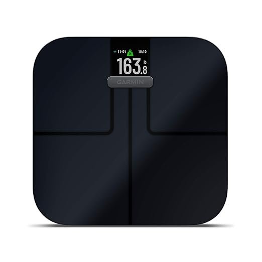 Garmin Index S2 Smart Scale (010-02294-02) and Index BPM Smart Blood Pressure Monitor Bundle