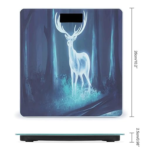 Deer Scale for Body Weight Smart Scales Digital Bathroom Scale High Precision Weighing Scales with Large Display Weighing Machine for People