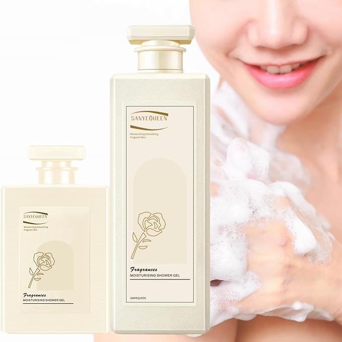 Perfumed Moisturizing Body Wash - SanyeQueen Fragrant Shower Gel Korean Fragrant Moisturizing Body Wash Fragrance Body Wash Scented Body Wash Long-Lasting Fragrance Shower Gel (800ML*1pcs)