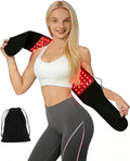 Red Light Therapy for Body 21.6''*6.8'' Infrared Light Therapy Belt with Soft Lycra FSA Eligible HSA Flexible Light Pad for Back Waist Belly Knee Joint Muscle Repair Gift 660nm &amp 850nm Max21W