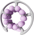 30 Wheels Portable Leg Massager Roller - Handheld Deep Tissue Massage Tool for Arms Calves &amp Bodybuilding Relief(Purple)