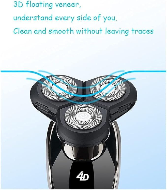 Electric Shaver Razor Cordless Beard Trimmer for Men Nose Hair Trimmer 5 in 1 Trimmer Grooming Kit USB Rechargeable