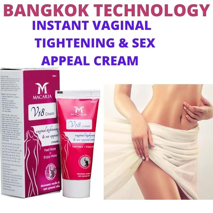 MACARIA Vaginal Pussy Yoni Instant Tightening Shrink Cream Gel for Women Intimate Parts Feminine Care