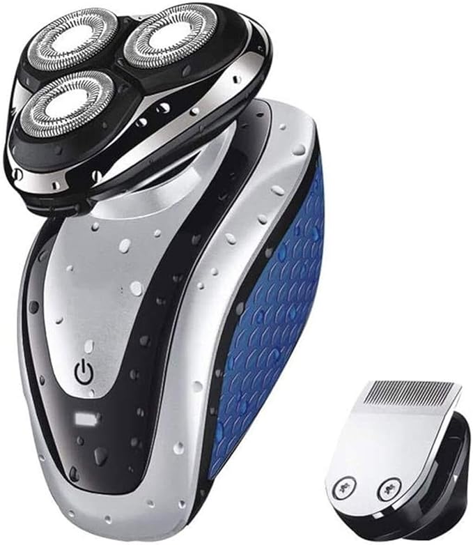 Electric Shavers for Men Mens Electric Razor 2 in 1 Dry Wet Waterproof Face Rotary Shaver Travel USB Rechargeable for Dad Husband Man