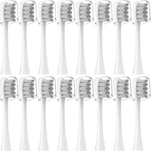 16pcs Replacement Brush Compatible for Oclean Sonic X/Pro/ Z1/ SE F1 One PW01/03/05/07/09 P5 Electric Toothbrush(16 (4 Colors))
