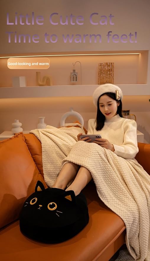 Heated Foot Massager 4D Massage Shiatsu Foot HeaterFeet Massage Machine for Pain Relief 15min Intelligent TimerGift for Mom and Dad