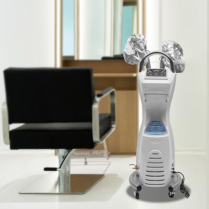 Stand Hair Steamer 7 in 1 Freestanding Salon Hair Dryer Hair Color Perm Processor Hair Treatment Salon SPA
