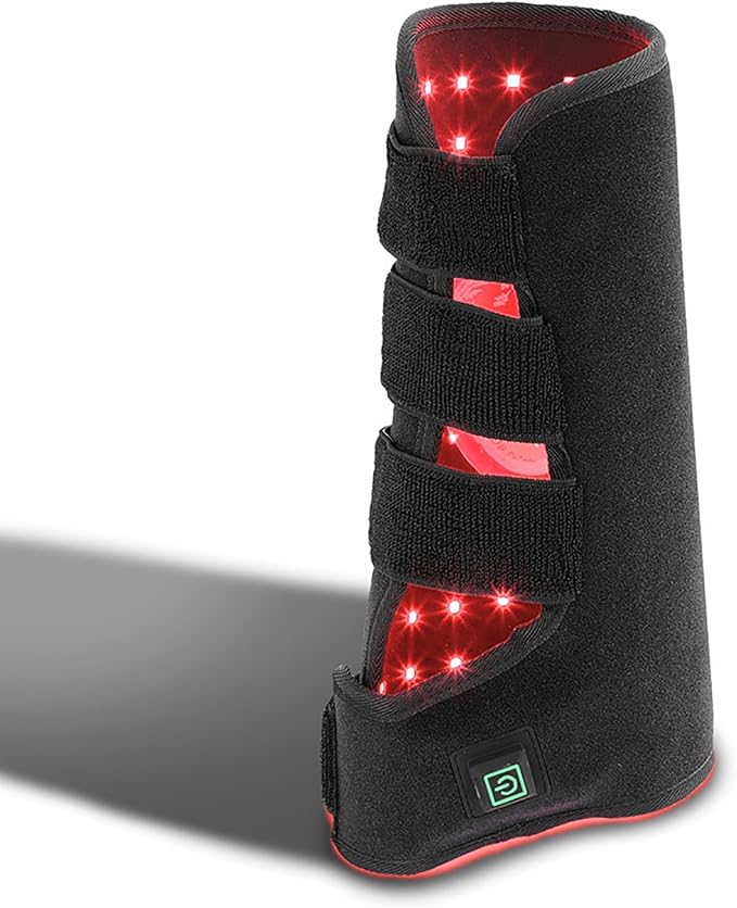 LED Infrared Red Light Therapy Device for Horse - Portable Wearable Boots for Muscle Recovery and Pain Alleviation After Exercise