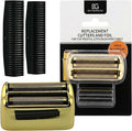 BG-14205 Electric Shaver Replacement Head Cordless Shaver Blade Kit Titanium Foil Assembly and Inner Cutters Durable Resistant Cutter Smooth Saving No Bump/Irritation