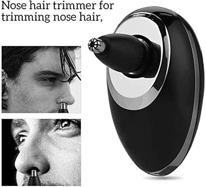 Electric Razor for MenWet and Dry Rechargeable Mens Rotary Shaver Three in One Electric Shaver Beard Hair Clipper Nose Hair Trimmer Cutting Head 5D Floating Wireless Rechar