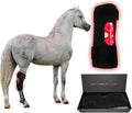GOURIXIN LED Red Light Therapy for Horse Knee Portable Wearable Infrared Therapy Wrap 660nm/850nm for Equine Joint &amp Muscle Recovery