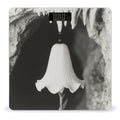 Black and White Flowers Weight Scale Large Digital Bathroom Scales with Bright LED Display Non Slip Digital Scale and Step On Fashion Weighing Machine for Body