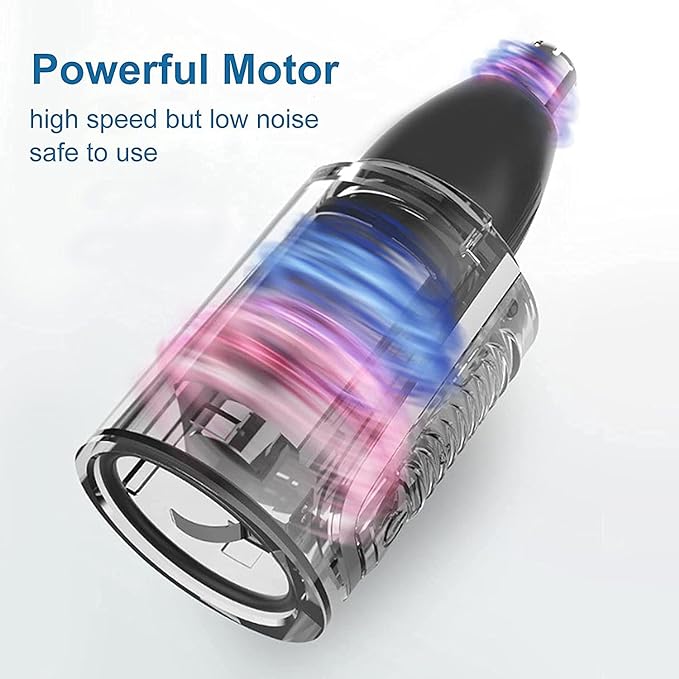 Ear and Nose Hair Trimmer Clipper - Professional Painless Nose Hair Trimmer for Men and Women USB Rechargeable Waterproof Dual Edge Blades for Easy Cleansing