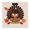 Maple Leaf Dark Brown TurkeyScale for Body Weight with LCD High Precision Weighing Scales Fashion Sturdy Tempered Glass Weight Scales Easy-to-Read Digital Bathroom Scale for Daily 400lb