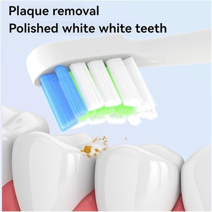 12pcs Replace Toothbrush HeadCompatible for M3MAME/i2/i3/i5/V2/M1(Gold)