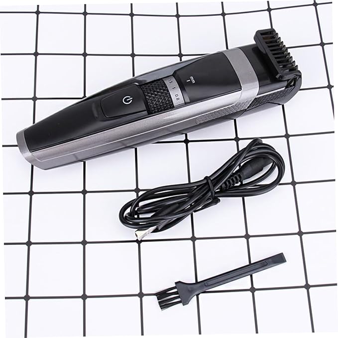 USB Rechargeable Beard Trimmer and Hair Clipper with Control Grooming Kit for Men Precision Shaver for Body and Facial Hair Removal