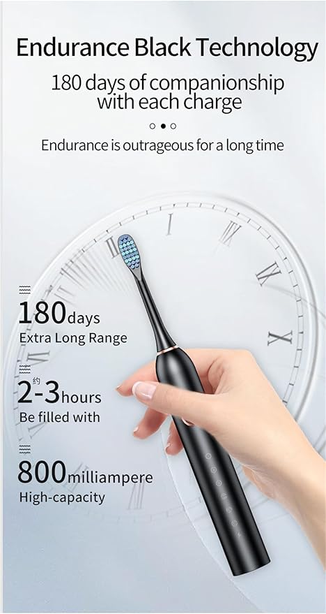 Electric Toothbrush for Adults (Pink)