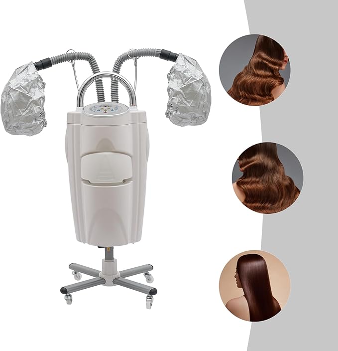 110V 700W Hair SteamerHair Salon Hair SteamerProfessional Standing Hair Steamer Dryer for Hair SalonsSpasBeauty Salons