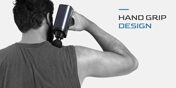 Osaki Massage Wave Gun Deep Tissue Percussion Muscle Massager for Pain Relief Electric Body Massager Sports Drill Super lightweight…
